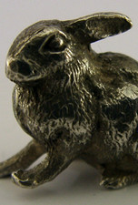 ENGLISH STERLING SILVER HARE