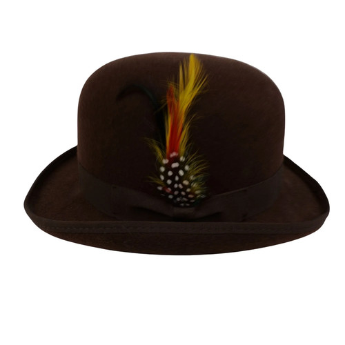 Handmade 100 wool bowler - 100%,
