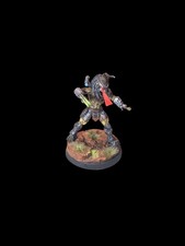 wolf Skull Hunter hand painted miniature