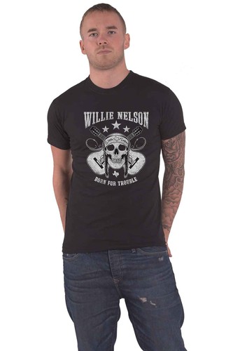 Willie nelson shirt skull - willie, t