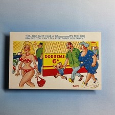 Comic Postcard C1960 Fun Fair