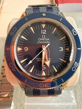 Omega Seamaster 300 233.90.41.21.03.001 Titanium 41mm Blue Dial Watch