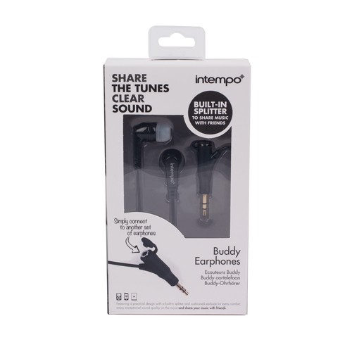 Intempo buddy earphones built - intempo,