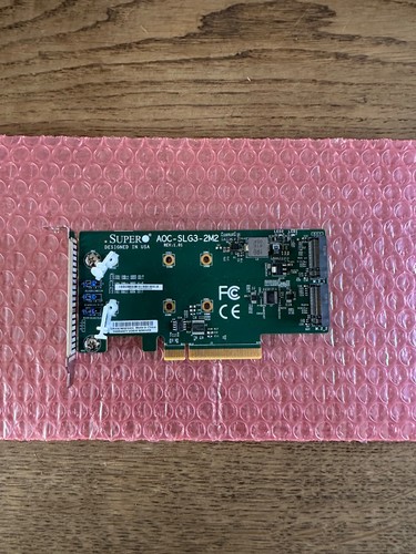 Supermicro aoc slg3 2m2 - supermicro, dual