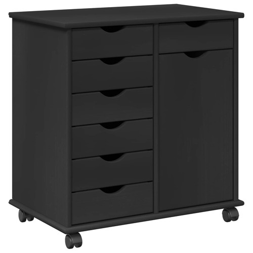 Rolling cabinet with wheel - cabinet,