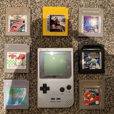 Nintendo  Gameboy Pocket With 7  Games