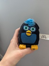 McDonalds Happy Meal Toys Furby Toy 2001 Black / Blue