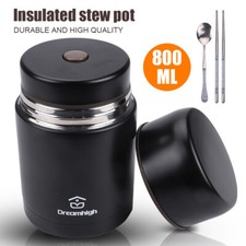 Stainless steel thermos food - thermos,