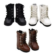 PU Leather Doll Boots Long