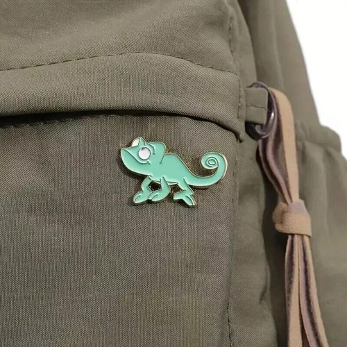 Enamel brooch pin - enamel, –