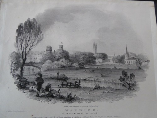 C1835 warwick from the banks - warwick,