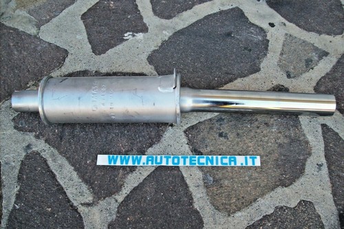 Chrome muffler end - muffler, lancia