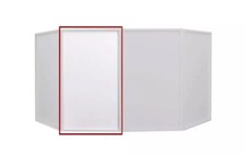 3X Lime Light Foldable DJ Disco Screen Replacement Lycra Cloth Silk White