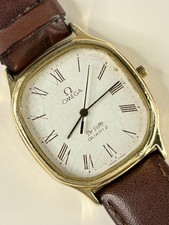 OMEGA De Ville Vintage 1980’s Men’s Quartz Gold Dress Watch
