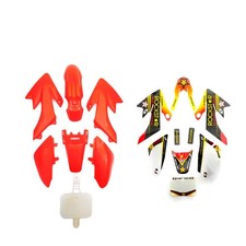 Pit Dirtbike CRF50 Red Plastic