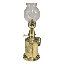 Brass Pigeon Oil Lamp –