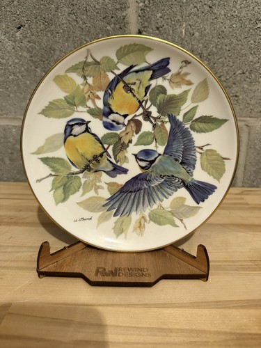 Wwf blue tits - collectors, plate