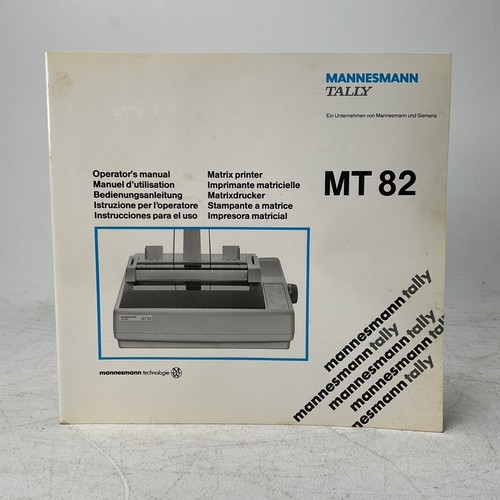 Mannesmann tally mt82 matrix - mannesmann,