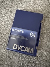 6x Sony DVCAM tapes PDV-64n