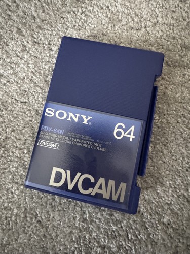 Sony dvcam tapes - 6x,