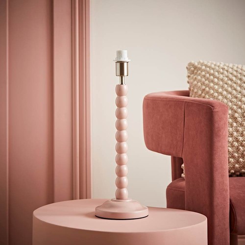 Pastel bobbin table lamp - lamp, base
