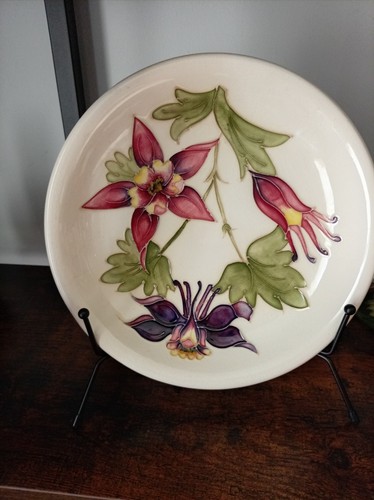 Moorcroft 22cms plate - moorcroft, plate/shallow