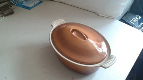 Creuset casserole dish - casserole,