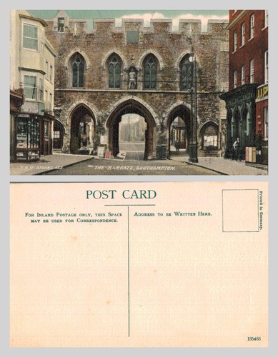 Vintage postcard the - the, bargate