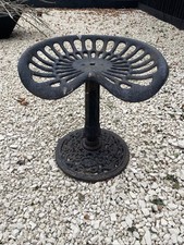 cast iron tractor seat stool