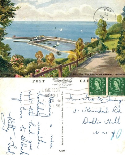 Vintage postcard the cobb - vintage,