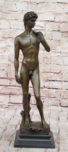 Nude male statue - nude,