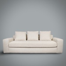 Poliform Minimalist 3 Seater Dune Sofa by Carlo Colombo Cream Beige RRP £10,000