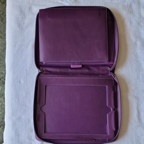 Filofax purple zip - filofax, ring