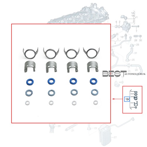 Fuel injector seal ring - fuel,