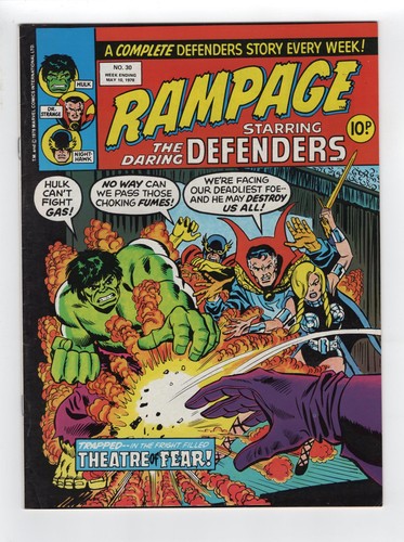 1975 marvel defenders - defenders, #30