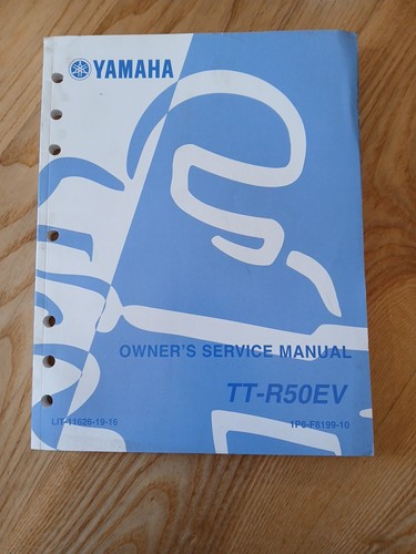 Yamaha owners service manual