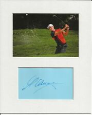 Martin Kaymer golf signed