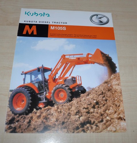 Kubota m105s diesel tractor - diesel,