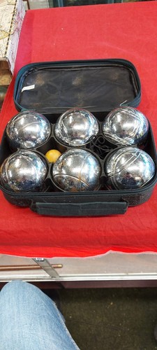Vintage boules set - 6x,