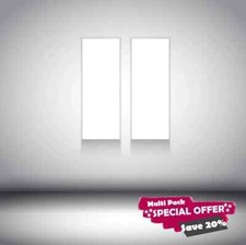 Blank Canvas | Large Rectangular Primed | 60in x 20in | Multipack x2