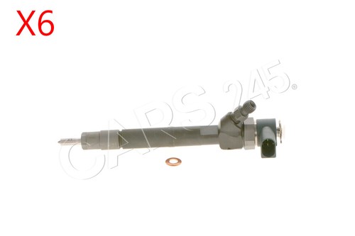 Bosch x6pcs fuel injector - x6pcs,