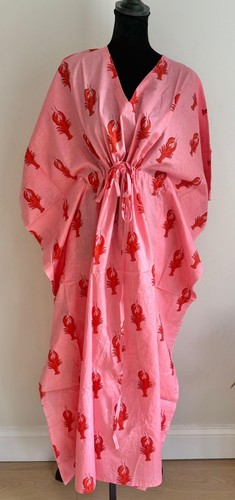 Women cotton kaftan maxi - women's,