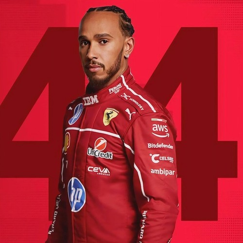 Hamilton ferrari kart - f1,