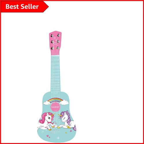 Charming wooden unicorn guitar - charming,