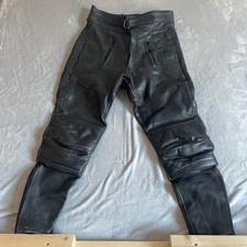 Akito leather trousers men w31 - trousers,