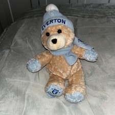 Everton Beanie Bear With Club Crest On Hat Scarf And Foot