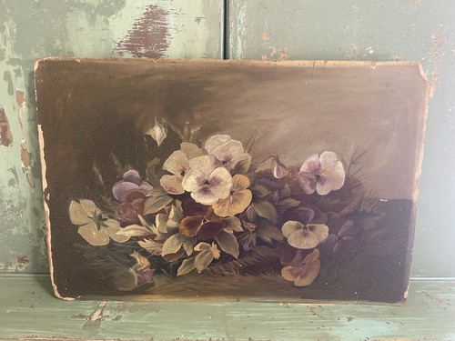 Antique victorian parlor oil - antique,