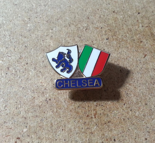 Chelsea enamel football badge - enamel,