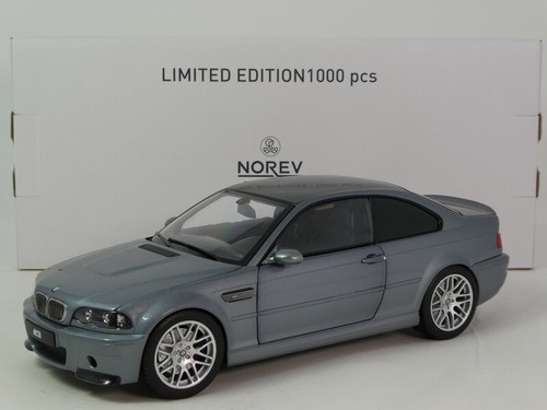 Norev bmw csl e46 grey - e46,