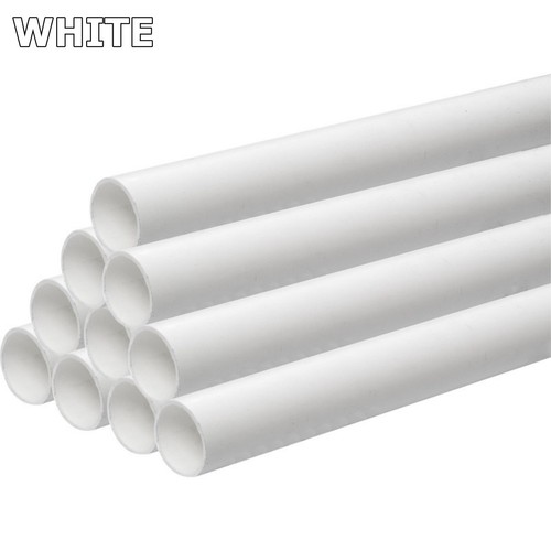 40mm white plastic - push, fit